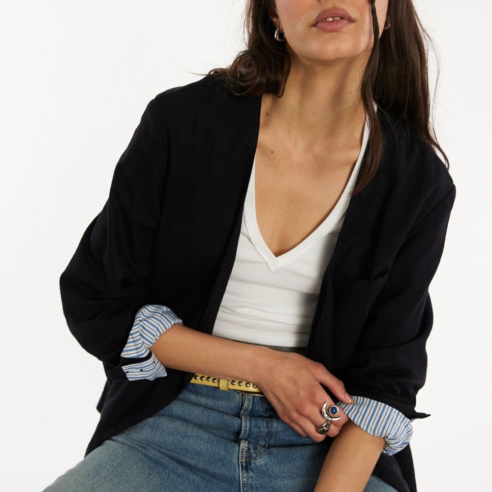 Poppy Linen Blazer